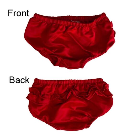 Wonder Nation Red Plaid Holiday Christmas Dress Size 0-3 Months - Picture 5 of 6